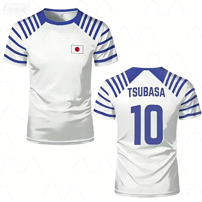 Summer 2026 Kids Clothing - 2026 Hot Captain Tsubasa Anime Men