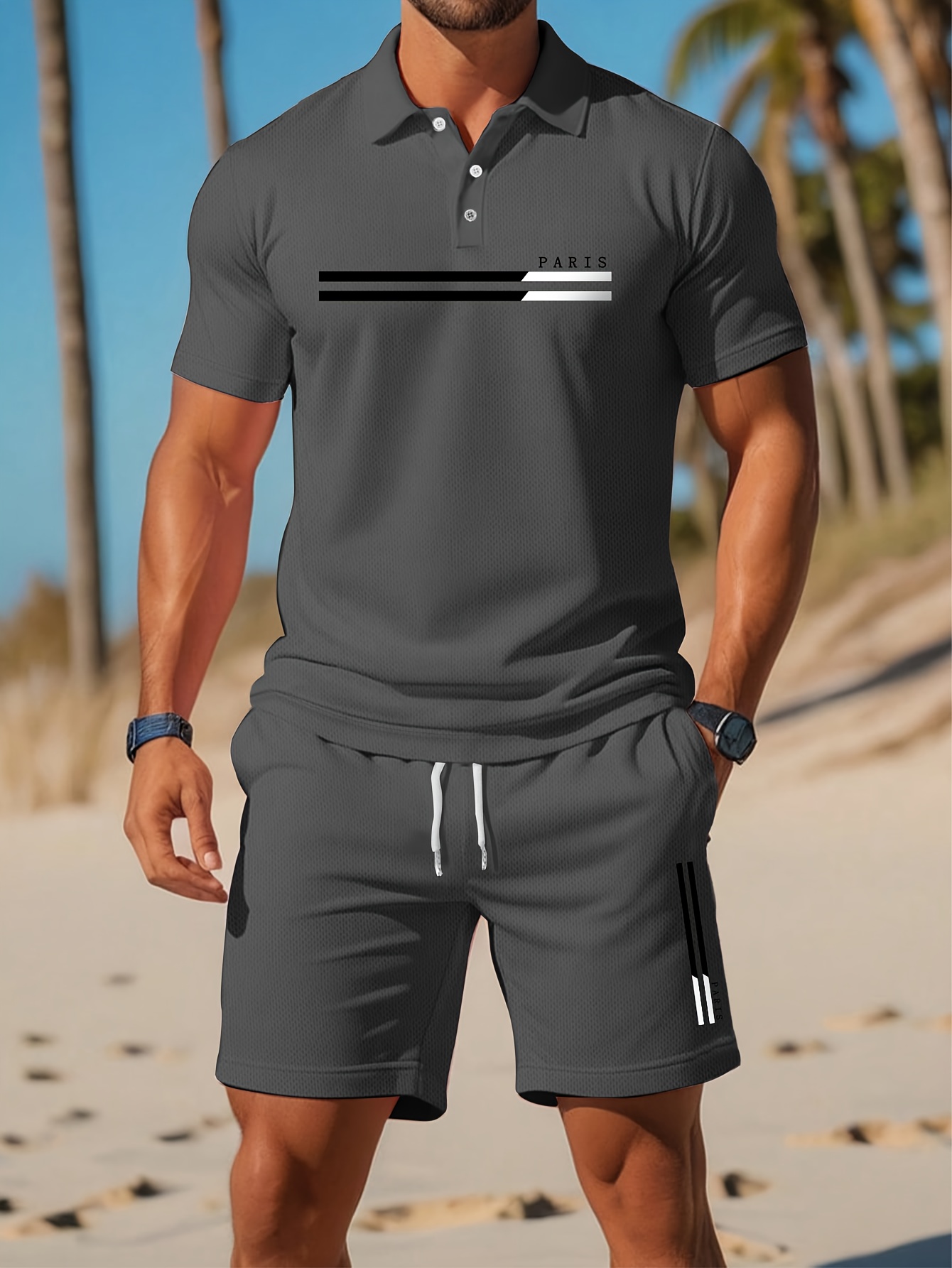 Summer Clothing Shops - 2026 Summer Men's Polo Set -