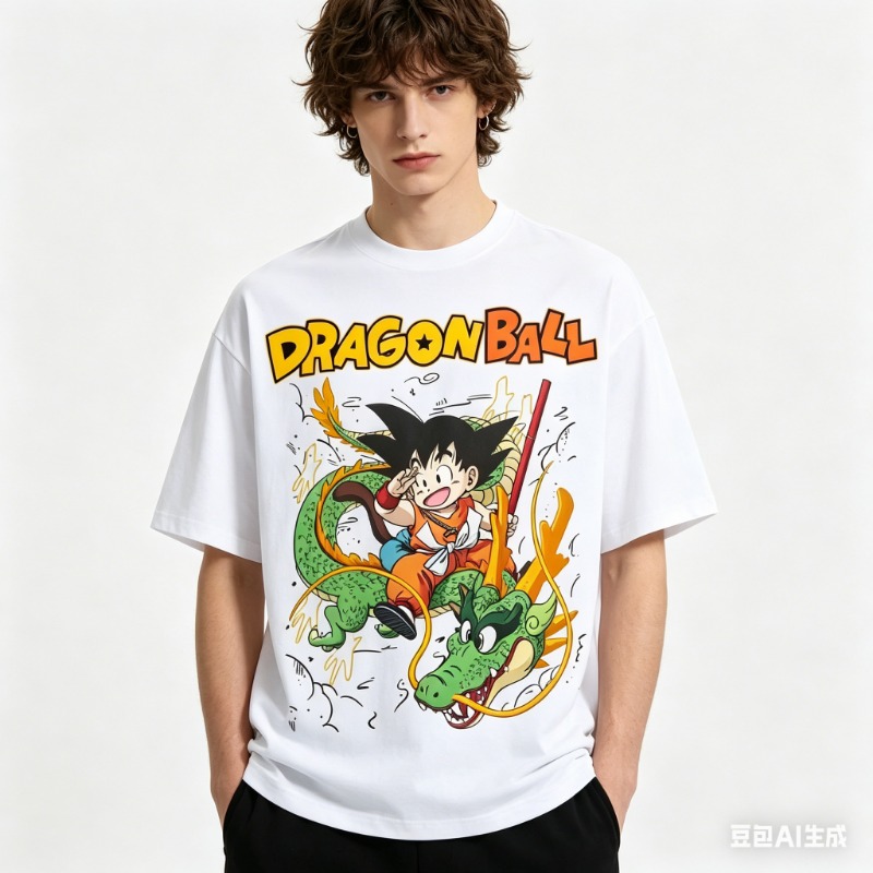 Summer 2026 Kids Clothing - 2026 New Summer Dragon Ball Oversized