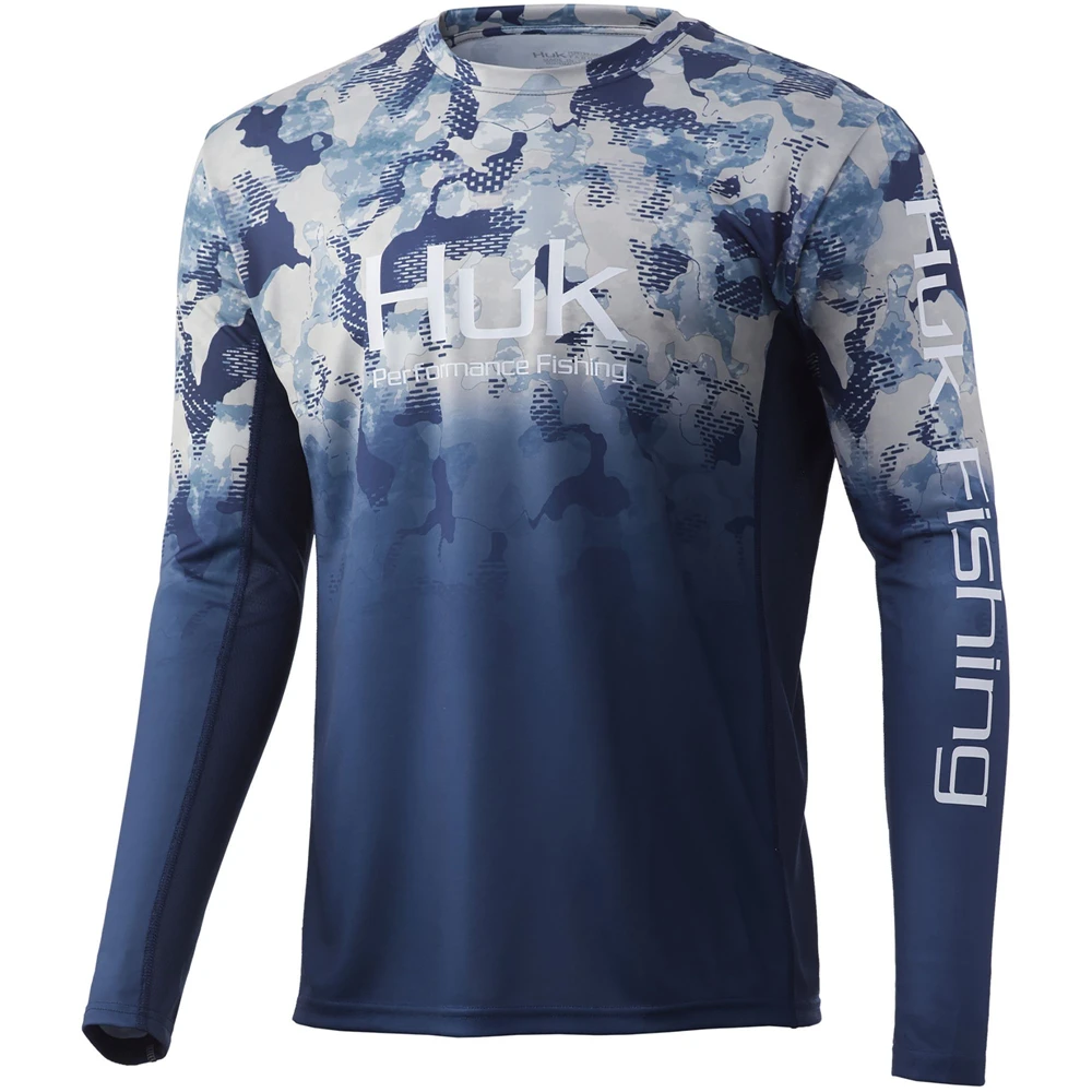 Summer De Clothing - Huk Fishing Apparel Men Fishing Clothing