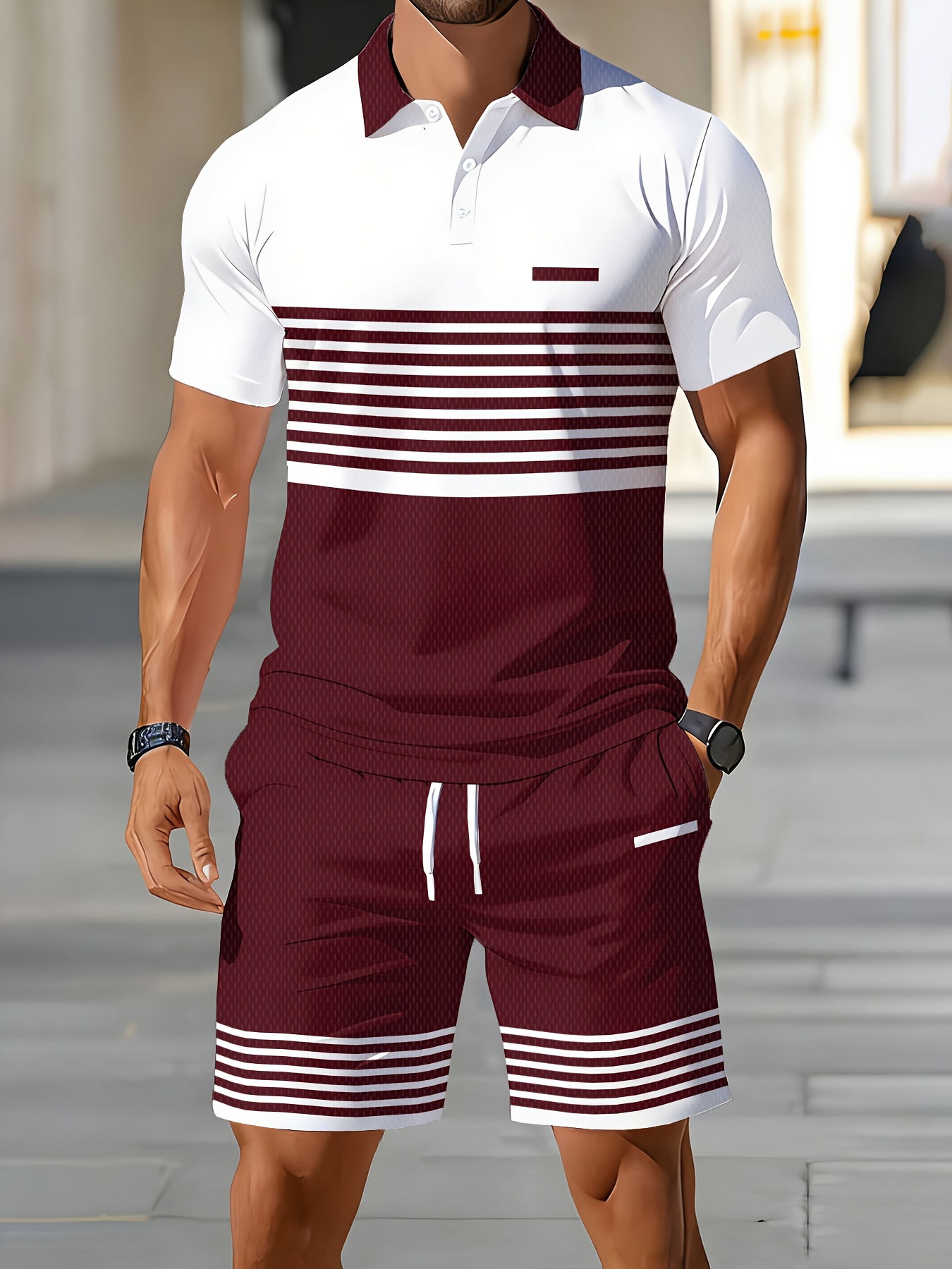2026 Summer Men's Polo Set - 3 - Summer Clothing Shops review and price