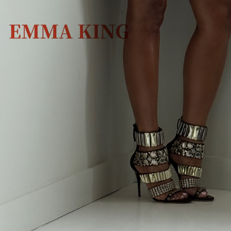 Black Embellished Ankle Strap  - Summer Closet review and price