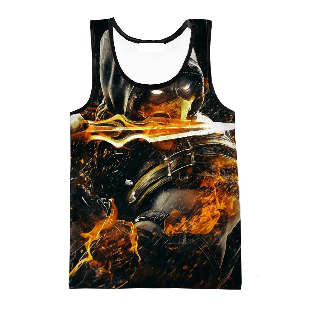 Mortal Kombat Game 3D Print Ta - Summer Games Clothing review and price