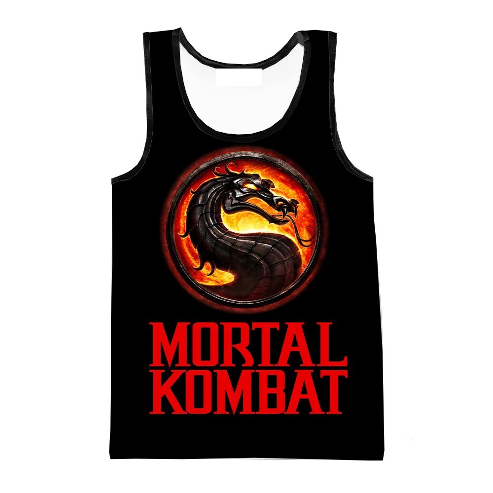Mortal Kombat Game 3D Print Ta - Summer Games Clothing review and price