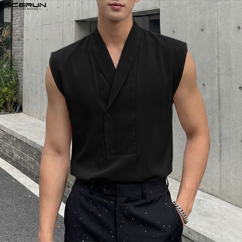INCERUN Men Tank Tops Solid Co - Summer Clothing Colors 2026 review and price