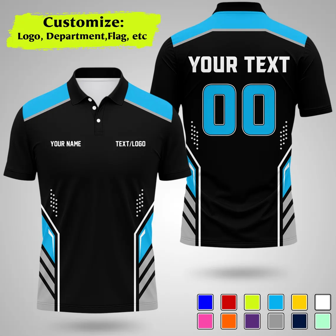 New Personalized Team Polo Shi - Summer Clothing Names review and price