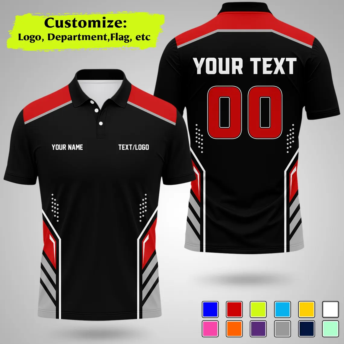 New Personalized Team Polo Shi - Summer Clothing Names review and price