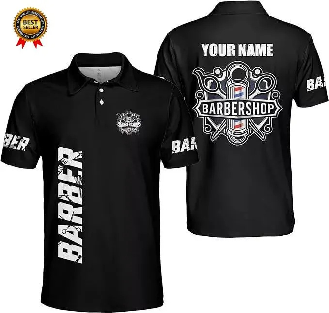 2025 Barber Short Sleeve Polo  - Summer Clothing Names review and price