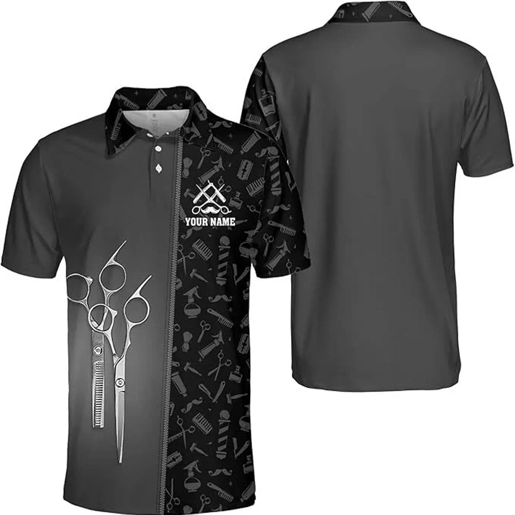 2025 Barber Short Sleeve Polo  - Summer Clothing Names review and price