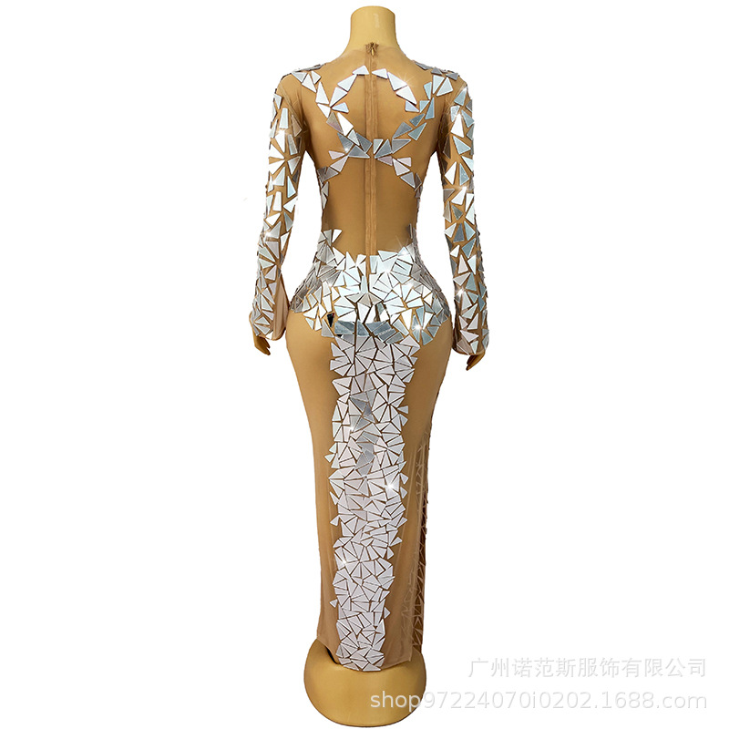 Luxury Mirror Sequined Mesh Pe - American Summer Clothing Company review and price