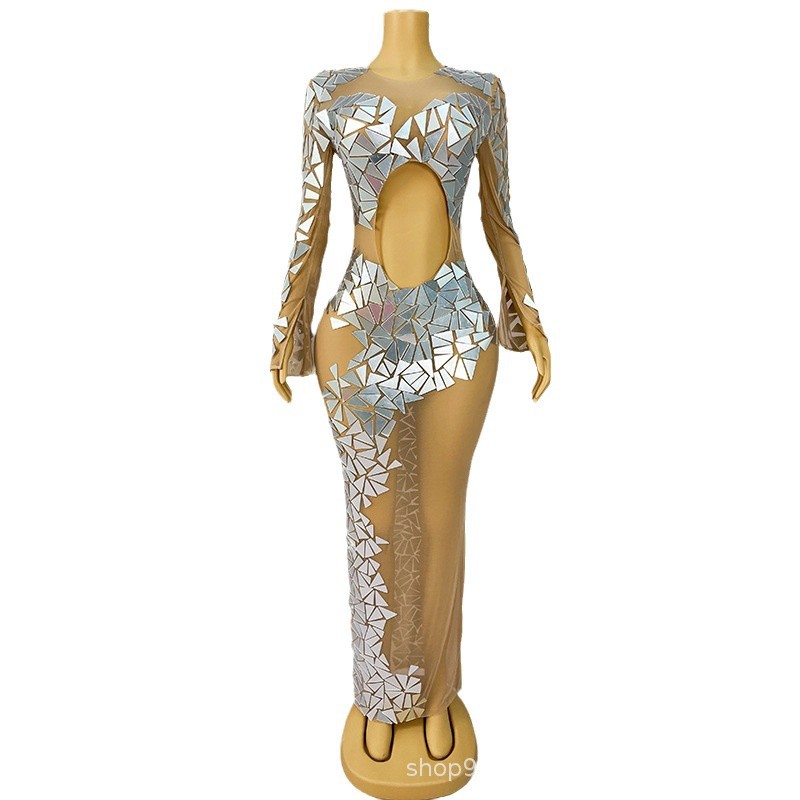 Luxury Mirror Sequined Mesh Pe - American Summer Clothing Company review and price