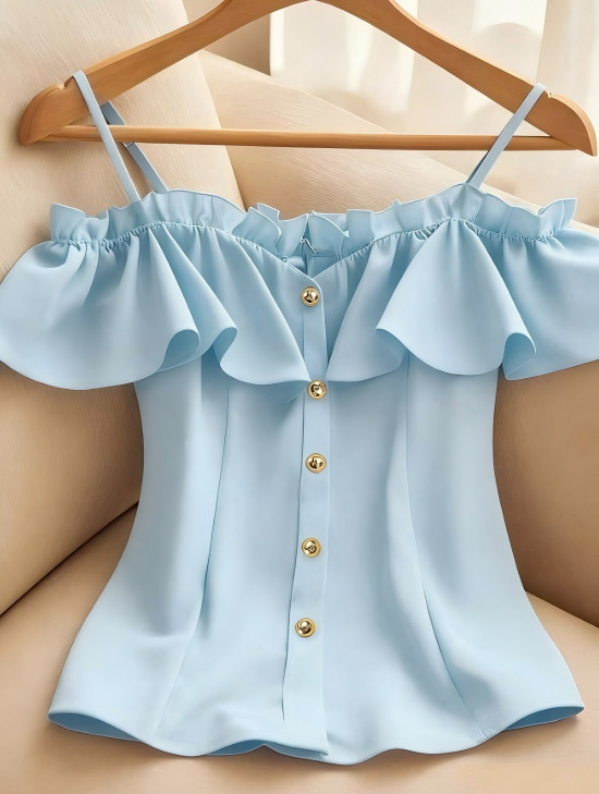 Korean Chic Look Younger Slash - Summer Clothing Looks review and price
