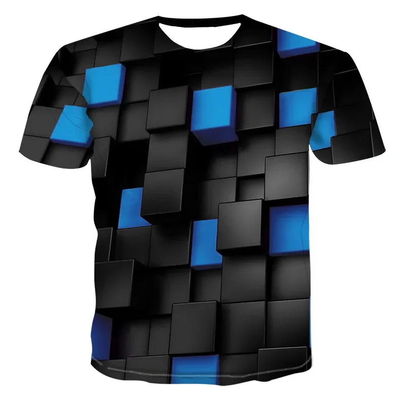 Men's 3D printed T-shirt, over - Summer Clothing Affordable review and price