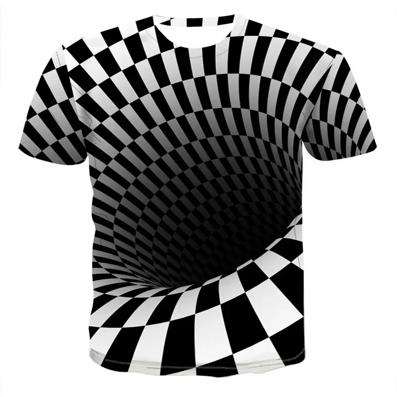 Men's 3D printed T-shirt, over - Summer Clothing Affordable review and price
