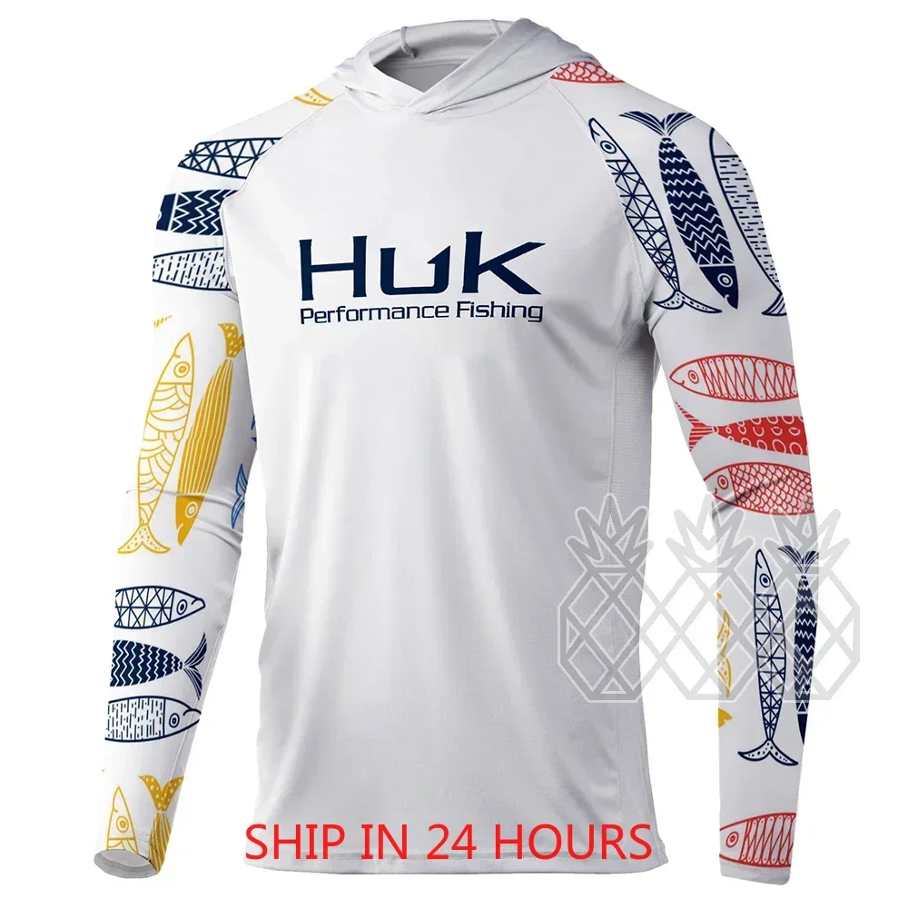 HUK Fishing Hoodie Shirts Men  - Summer De Clothing review and price