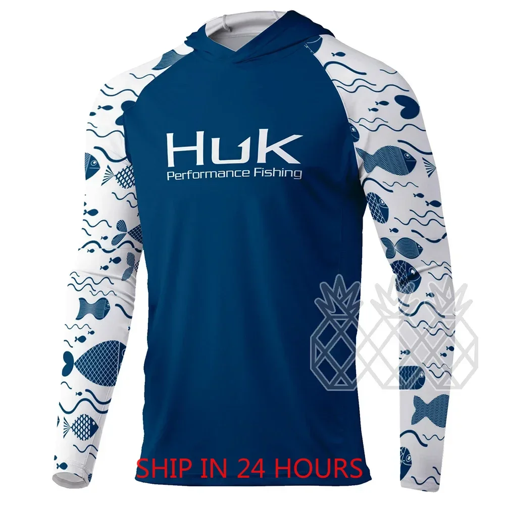 HUK Fishing Hoodie Shirts Men  - Summer De Clothing review and price