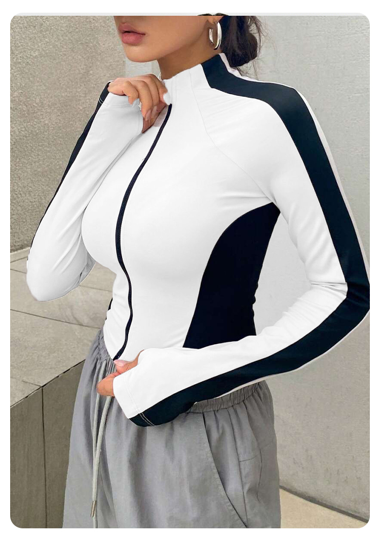 Yoga Clothes Stand Up Collar J - Summer Knit Clothing review and price