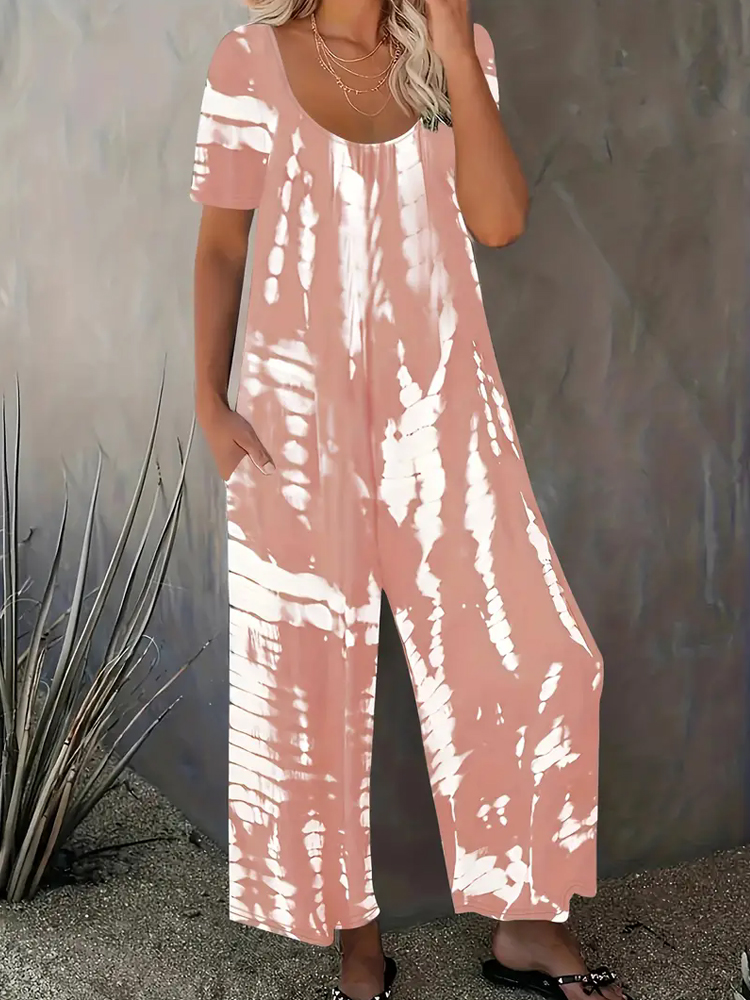 Plus Size Stripe Printed Round - Summer Clothing Plus Size Women review and price