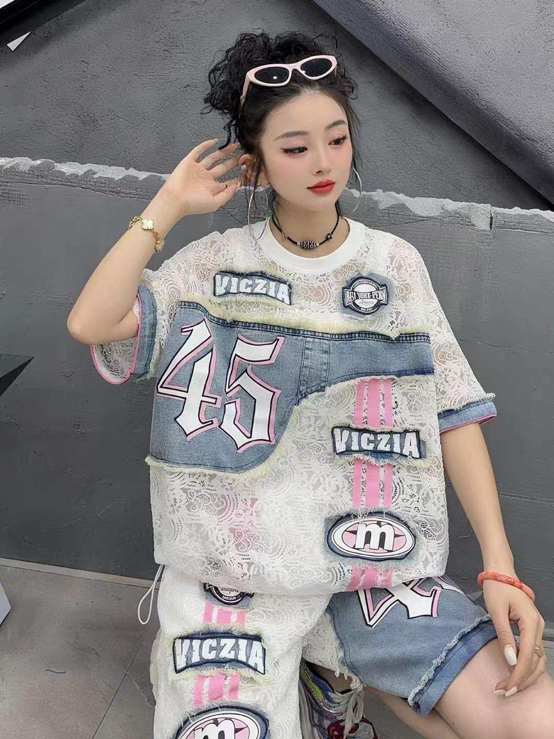 Women Casual Denim Look Top 45 - Summer Clothing Looks review and price