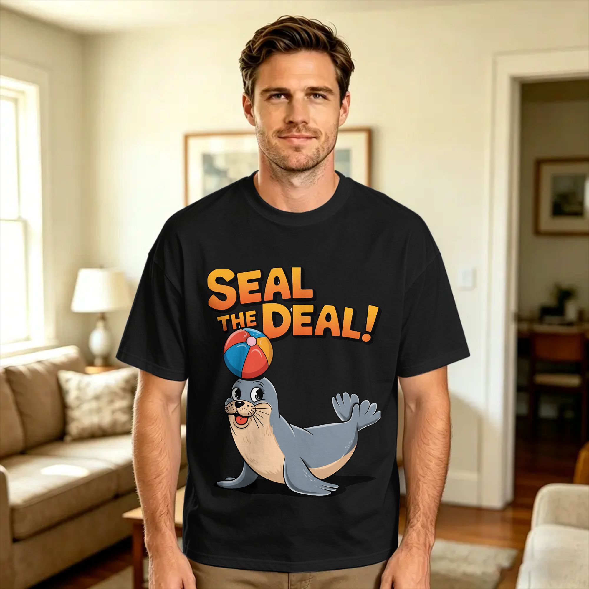 Seal The Deal T-Shirt  Hippie  - Summer Clothing Deals review and price