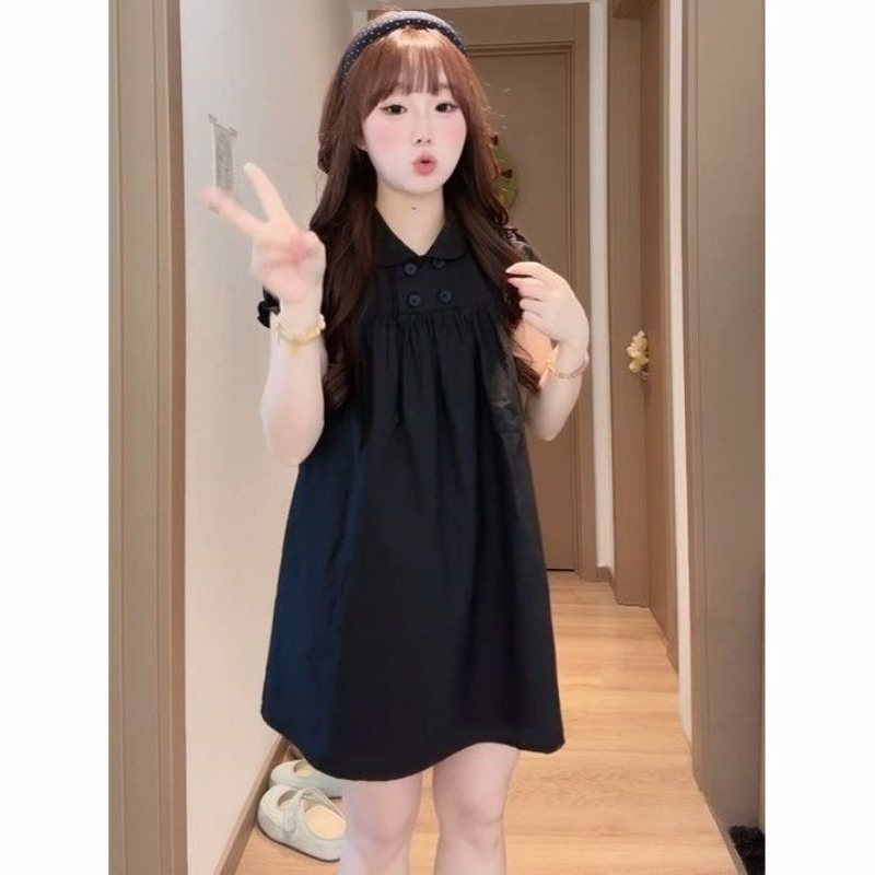 Doll Collar A-word Dress Looks - Summer Clothing Looks review and price