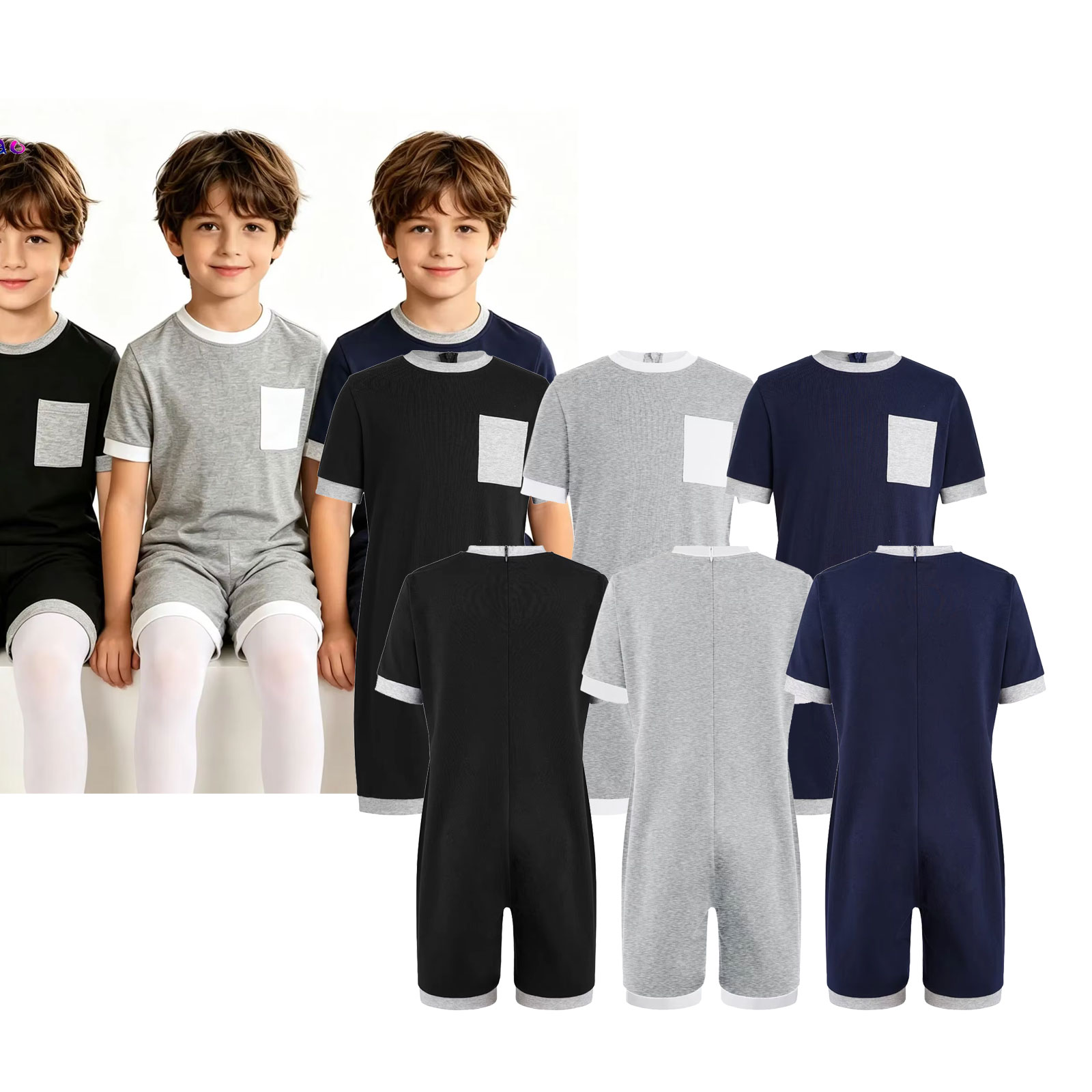 3Pcs Unisex Kids Special Needs - Summer Clothing Needs review and price
