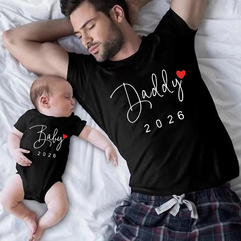 Funny Baby Daddy Mommy 2026 Fa - Summer Clothing Looks review and price